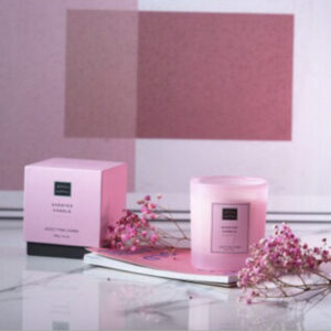Apple aroma - Duftlys, Pink