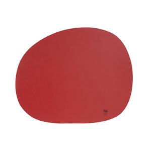 RAW Organic dækkeserviet - Very berry red silikone 41 x 33,5 cm