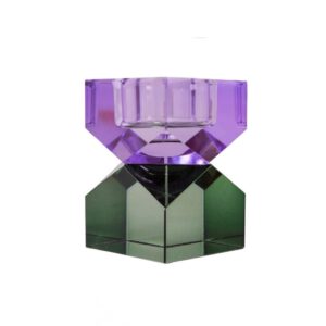 C´est Bon - Krystal stage, violet, oliven, 8,5x6x6 cm