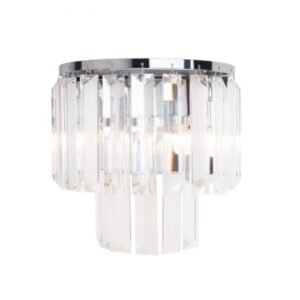Maxlight Væglampe, Krom - Monaco, 2 lyskilder