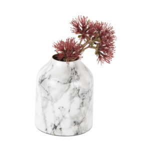 Present Time, Straight vase - White Marble (Extra small)