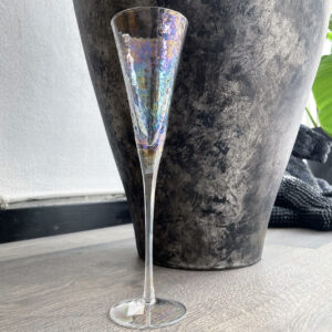 J-Line - Champagneglas Regnbuefarvet