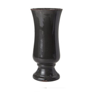 Vase - koksgrå, 35xø15 cm