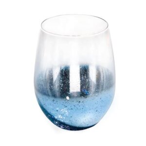 Blåfarvet vandglas - Mellem, Safir