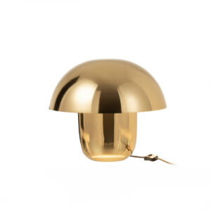 J-Line bordlampe, lille - Mushroom (Guld)
