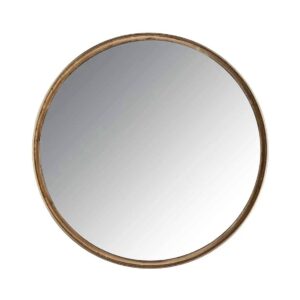 Rundt spejl, ø55 cm - Maud (Guld)