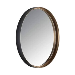 Rundt spejl, ø55 cm - Maud (Guld)