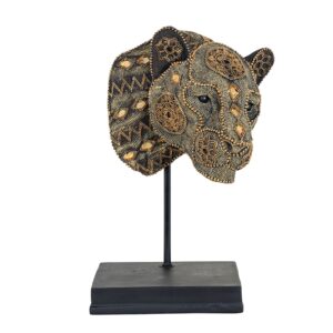 Skulptur - Panther Yaro (Guld)